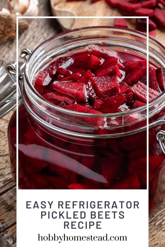 Easy Refrigerator Pickled Beets Recipe