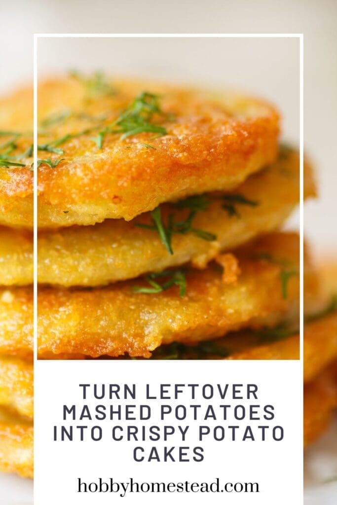 Turn Leftover Mashed Potatoes into Crispy Potato Cakes
