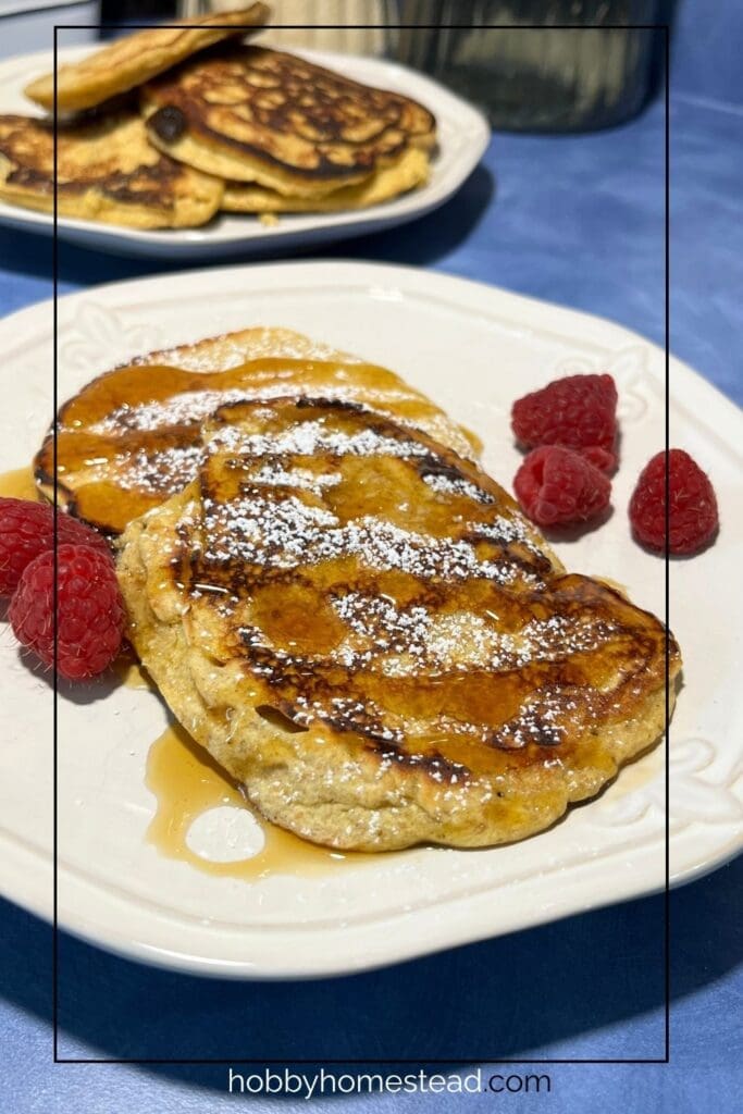 Homemade Fluffy Protein Pancakes
