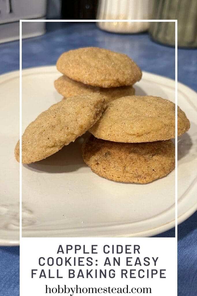 Apple Cider Cookies An Easy Fall Baking Recipe