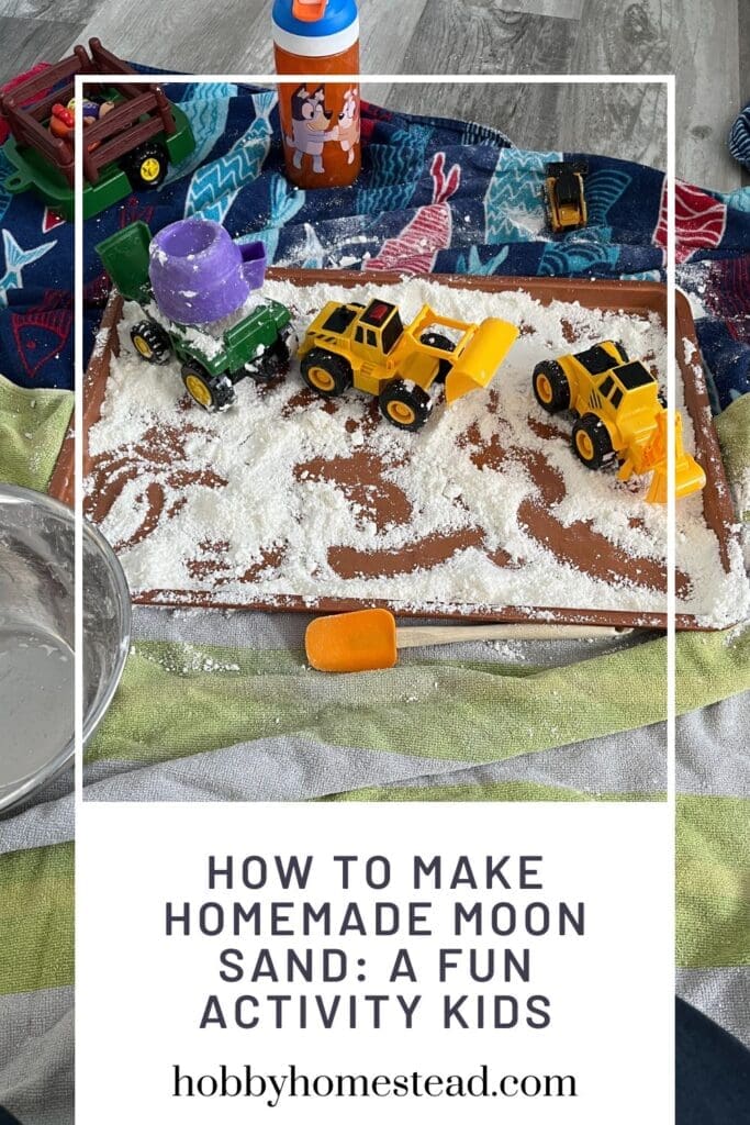 How to Make Homemade Moon Sand A Fun Activity Kids