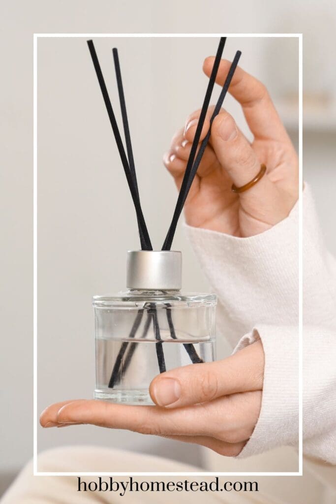 Carrier Oils in a Reed Diffuser Container